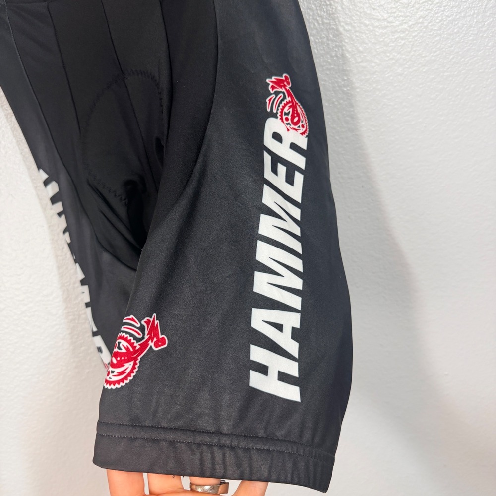 Voler Cycling Shorts Mens Medium Black Hammer Nutrition Ion Padded Bike Shorts
